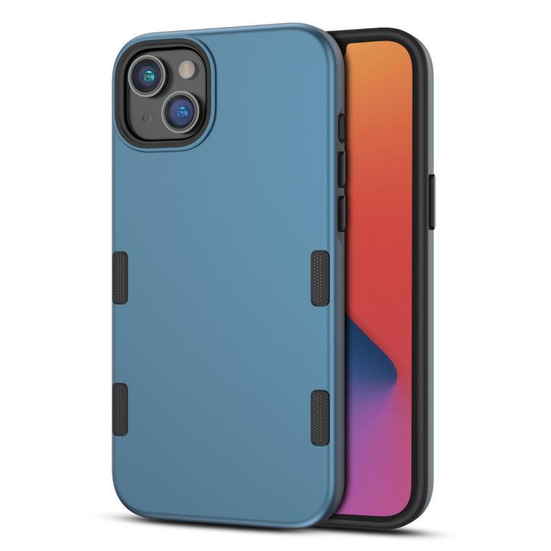 Apple iPhone 14 Max/ iPhone 15 Plus (6.7) MyBat Pro TUFF Subs Series Case - Blue (1104684)