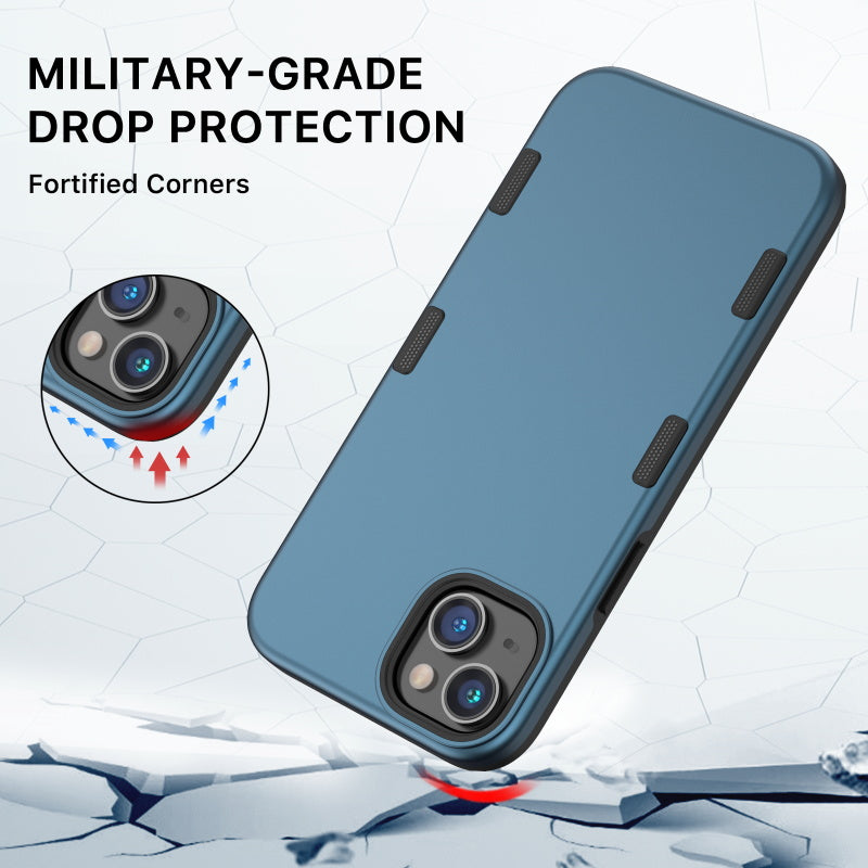 Apple iPhone 14 Max/ iPhone 15 Plus (6.7) MyBat Pro TUFF Subs Series Case - Blue (1104684)