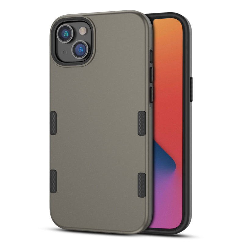 Apple iPhone 14 Max / iPhone 15 Plus (6.7) MyBat Pro TUFF Subs Series Case - Gunmetal (1104682)