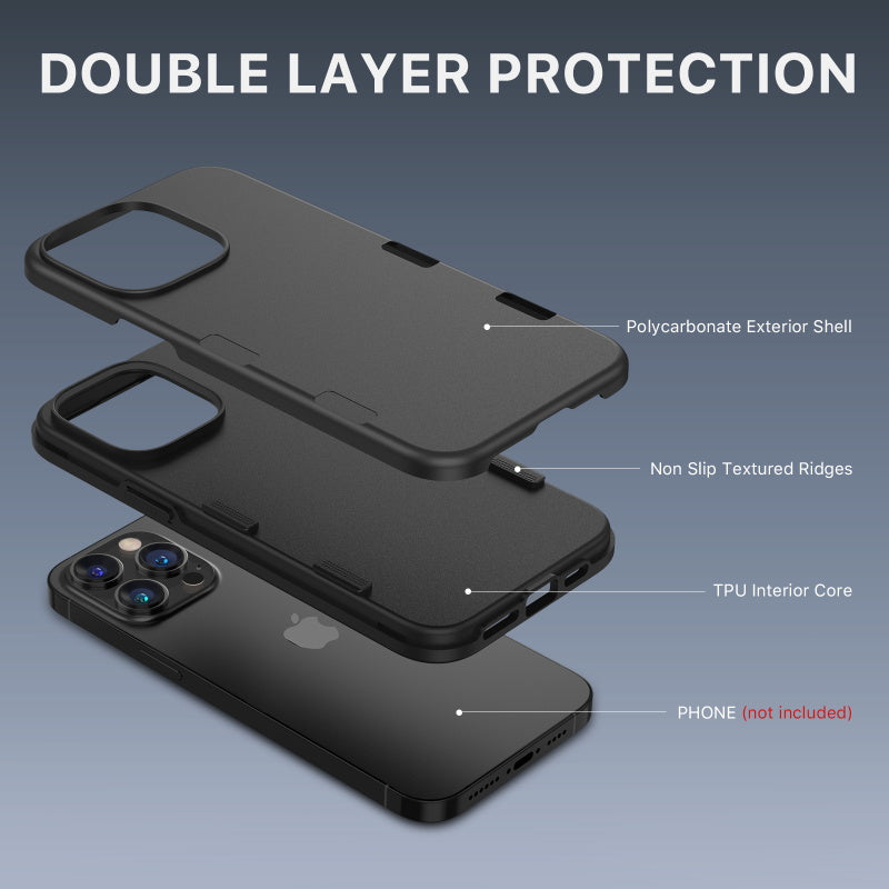 Apple iPhone 14 PRO MAX 6.7 Mybat Pro TUFF Subs Series Case - Black (1104710)