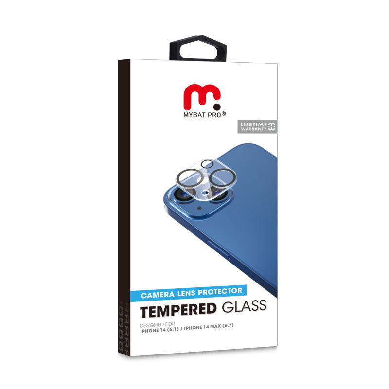 Apple iPhone 14 (6.1) / 14 Plus (6.7) MyBat Pro Tempered Glass Lens Protector (2.5D) - Clear (1104888)
