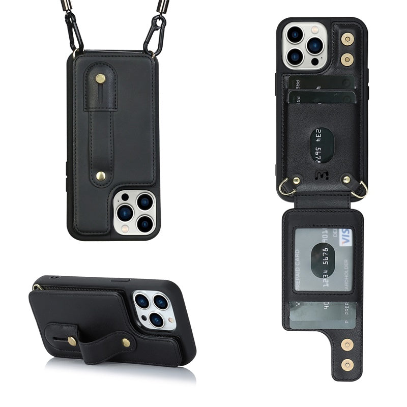 MyBat Pro Clutch Series Case for Apple iPhone 15 Pro Max (6.7) - Black (1106420)