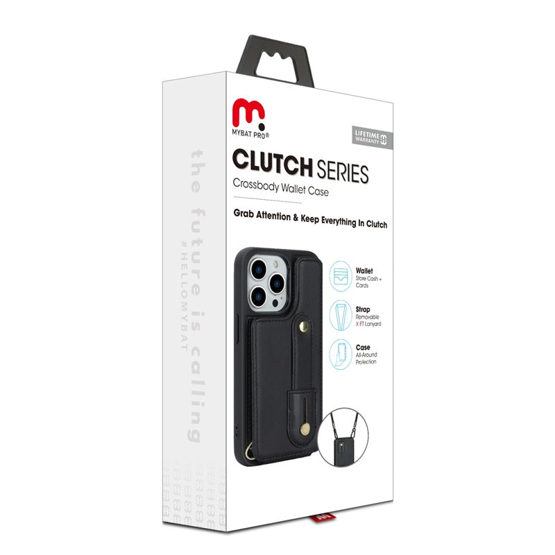 MyBat Pro Clutch Series Case for Apple iPhone 15 Pro Max (6.7) - Black (1106420)