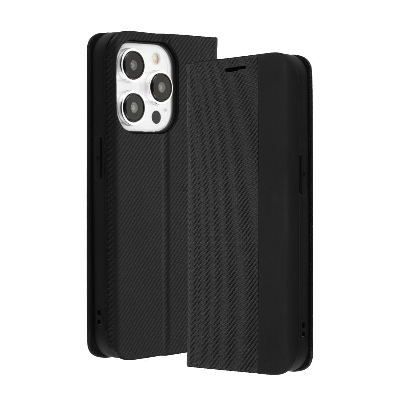 Apple iPhone 15 Pro Max (6.7) MyBat Pro Executive Series Wallet Case - Black (1106215)