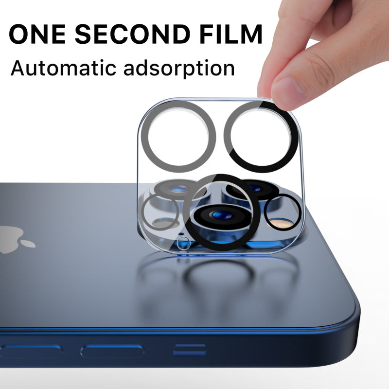 MyBat Pro Tempered Glass Lens Protector (2.5D) for Apple iPhone 15 Pro Max (6.7) / 15 Pro (6.1) - Clear (1106125)