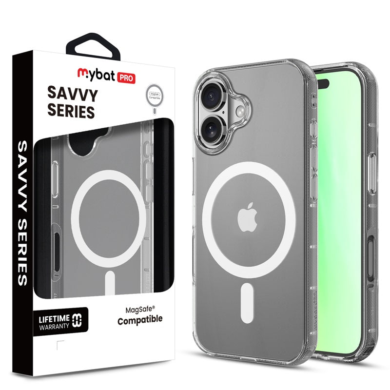 MyBat Pro Savvy Series MagSafe Case for Apple iPhone 17 - Clear (1103280) (MSRP $59.99)