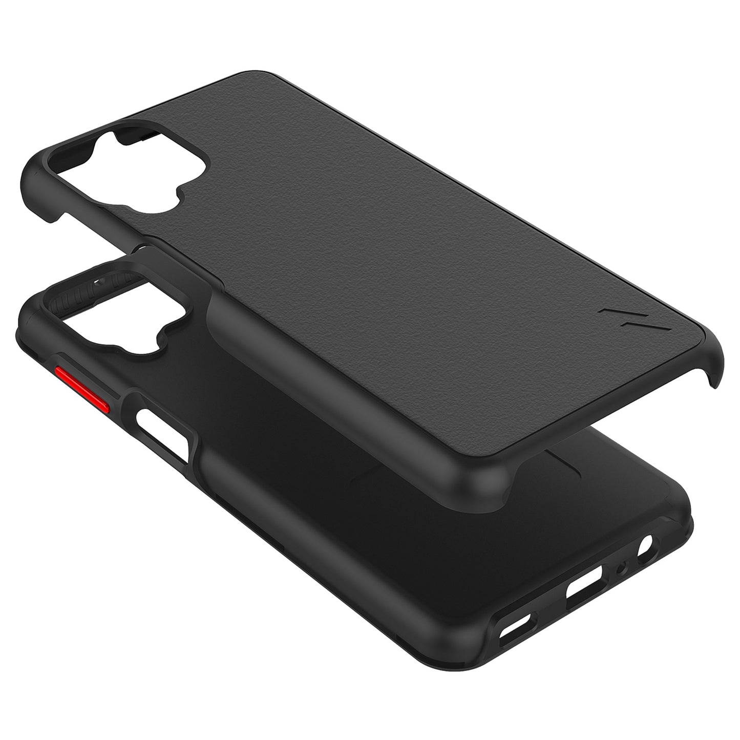 GALAXY A12 ZIZO REALM SERIES CASE - BLACK & BLACK (1100767)