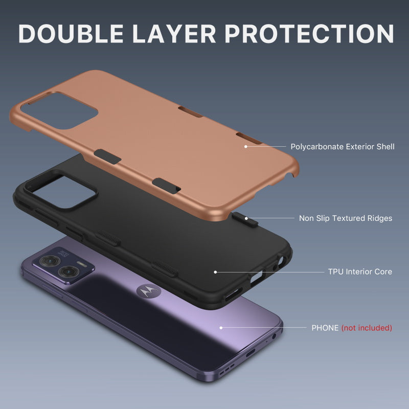 Motorola MOTO G 5G (2023) MyBat Pro TUFF Subs Series Case - Rose Gold (1105852)