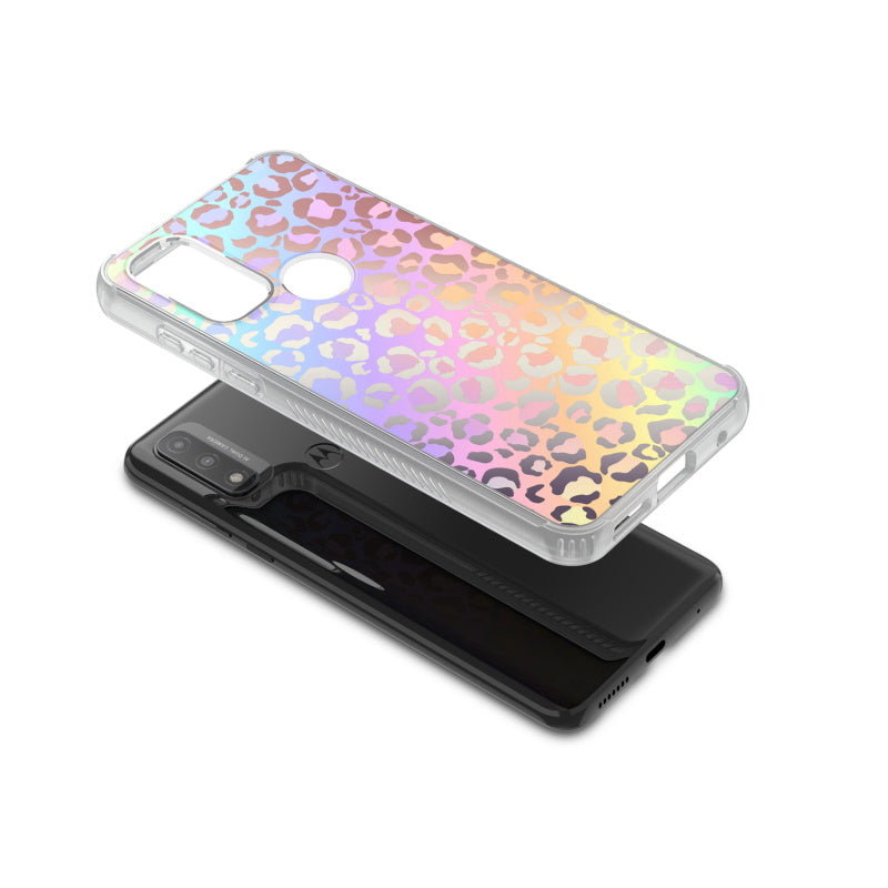 Moto G Play 2023, Moto G Pure, Moto G Power (2022) MyBat Pro Mood Series Case - Holographic Leopard (1103166)