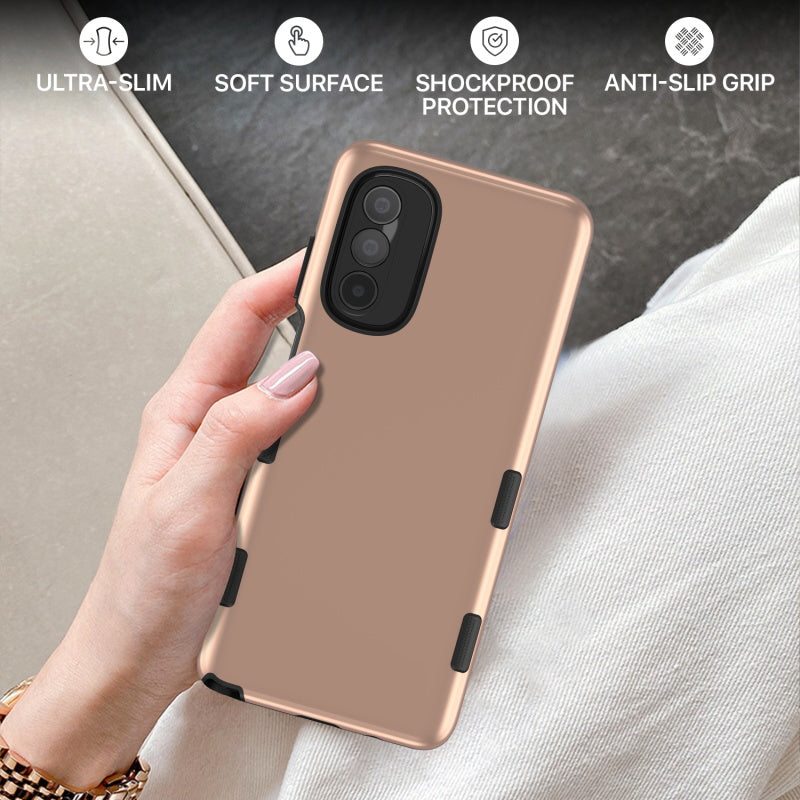 Motorola Moto G Stylus 5G (2022) MyBat Pro Tuff Subs Series Case - Rose Gold  (1103935)