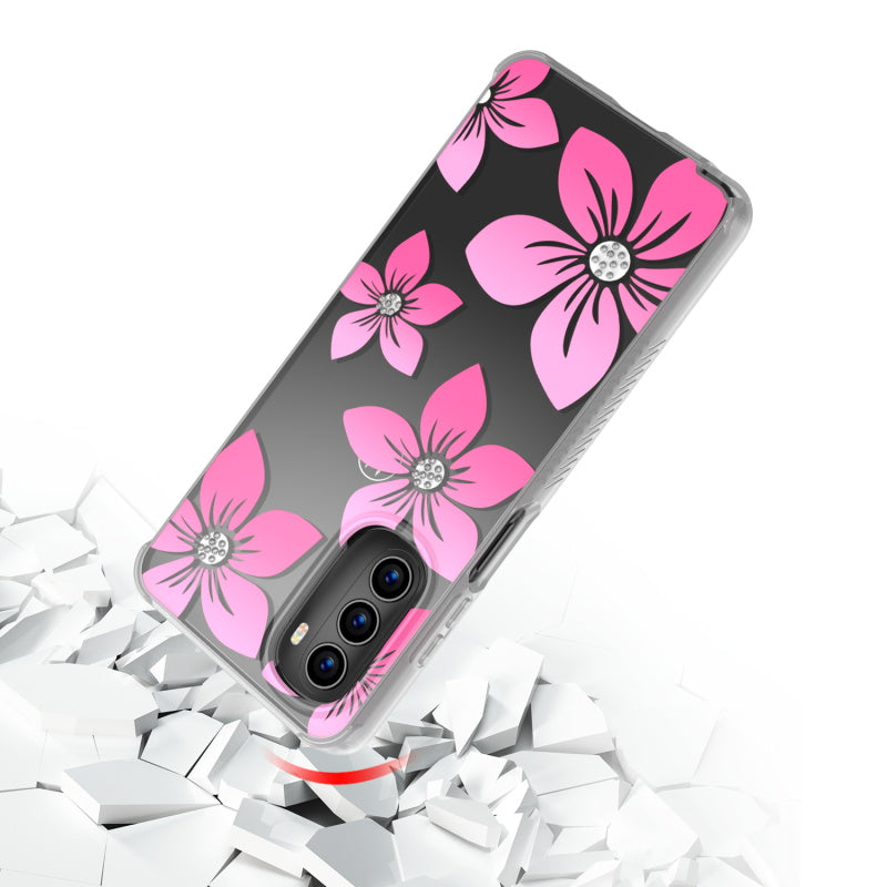 Motorola Moto G Stylus 5G (2022) MyBat Pro Mood Diamond Series Case - Blossoms (1103948)
