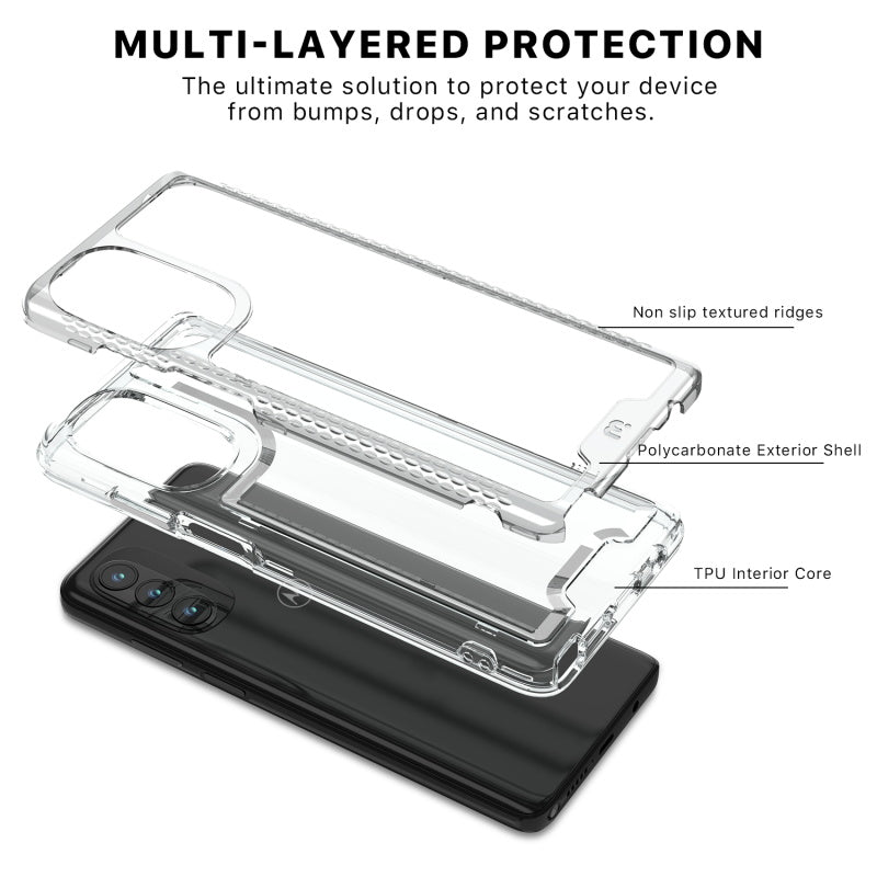 Motorola Moto G Stylus 5G (2022) MyBat Pro Lux Series Case - Clear (1103943)