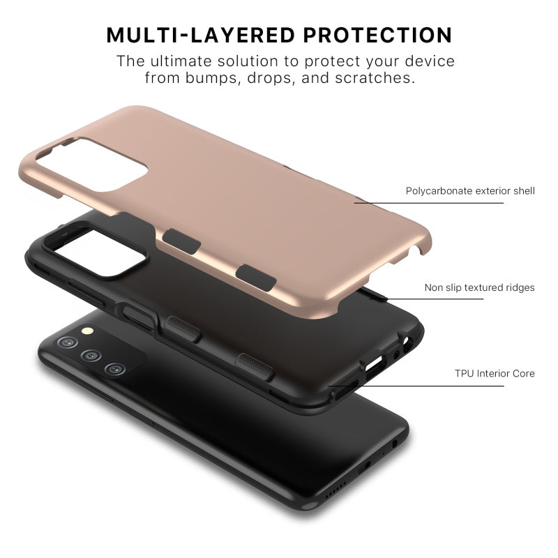 Samsung Galaxy A037U / Galaxy A03s MyBat Pro TUFF Subs Series Case - Rose Gold (1103245)