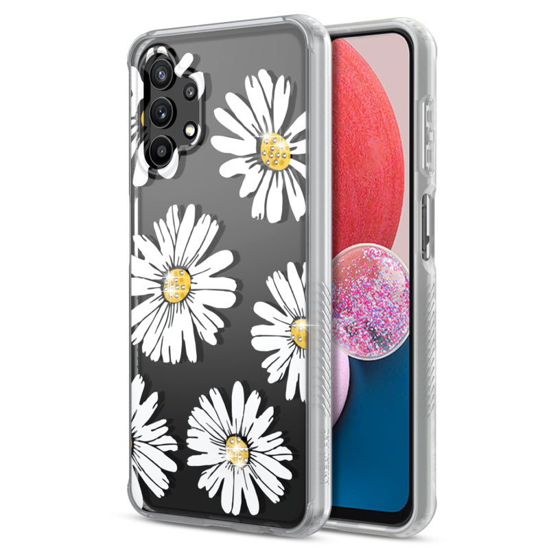 Samsung Galaxy A13 5G / (4G) MyBat Pro Mood Diamond Series Case - Happy Daisies (1105872)