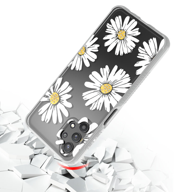 Samsung Galaxy A13 5G / (4G) MyBat Pro Mood Diamond Series Case - Happy Daisies (1105872)