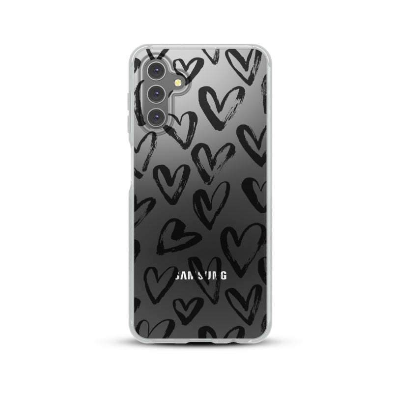 Samsung Galaxy A13 5G / (4G) MyBat Pro Mood Series Case - Black Hearts (1105871)