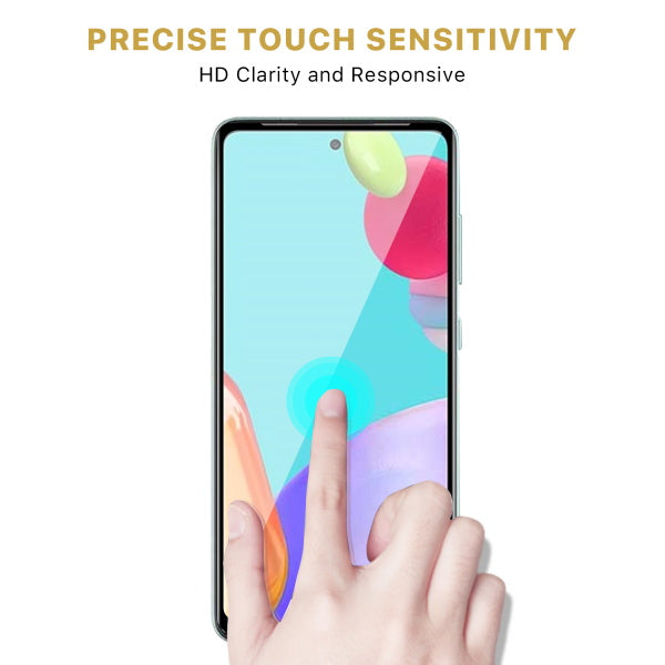 Samsung Galaxy A52 5G MyBat Pro Full Coverage Tempered Glass Screen Protector- Black (1101190)