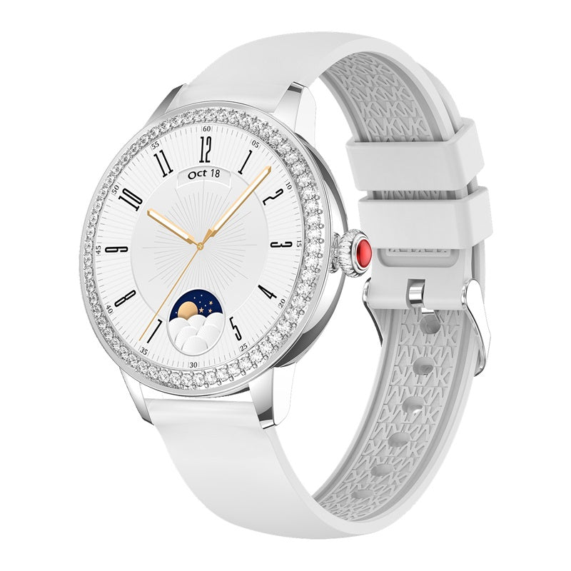 MyBat Pro Crown Diamond Smart Watch - Silver (1102646)