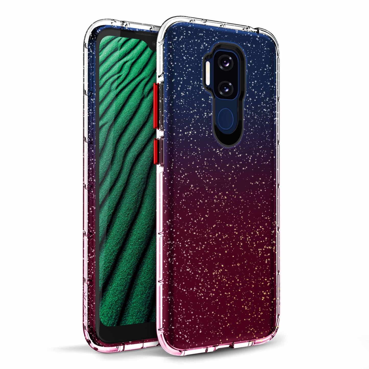 CRICKET INFLUENCE ZIZO SURGE SERIES CASE - PINK GLITTER (110370)