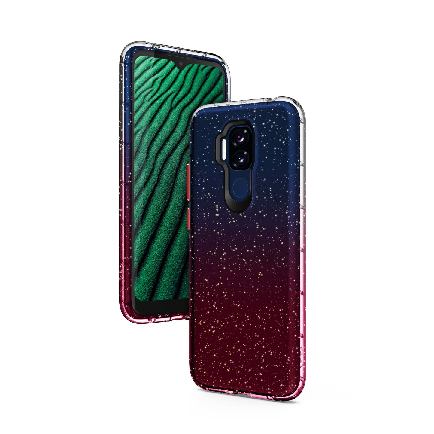 CRICKET INFLUENCE ZIZO SURGE SERIES CASE - PINK GLITTER (110370)
