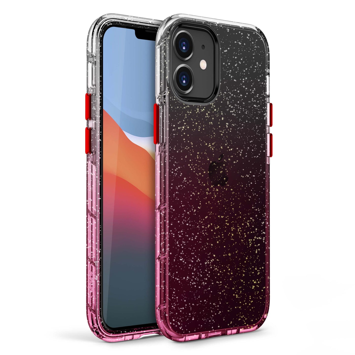 Apple iPhone 12 MINI 5.4 ZIZO SURGE SERIES CASE- Pink Glitter (110101)