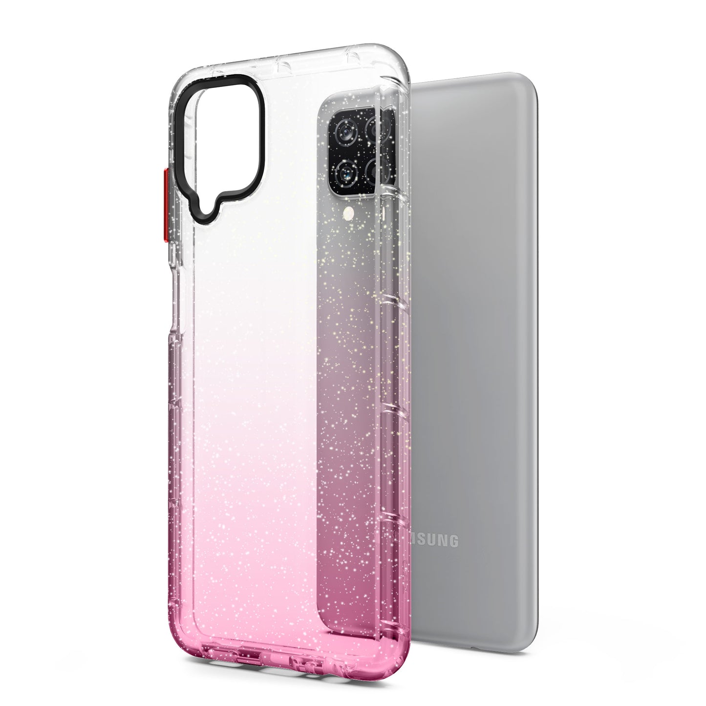 GALAXY A12 ZIZO SURGE SERIES CASE - PINK GLITTER (1100764)