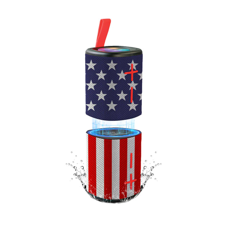 MELLO SYNC 100 WATTS 2IN1 MAGNETIC PORTABLE SPEAKER USA ( 1107788) (MSRP $69.99)