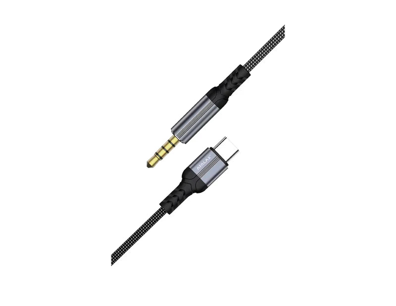 ATALAX A5 AUXILIARY 3.5 MM TO TYPE-C 4FT ( 1103514) (MSRP $29.99)
