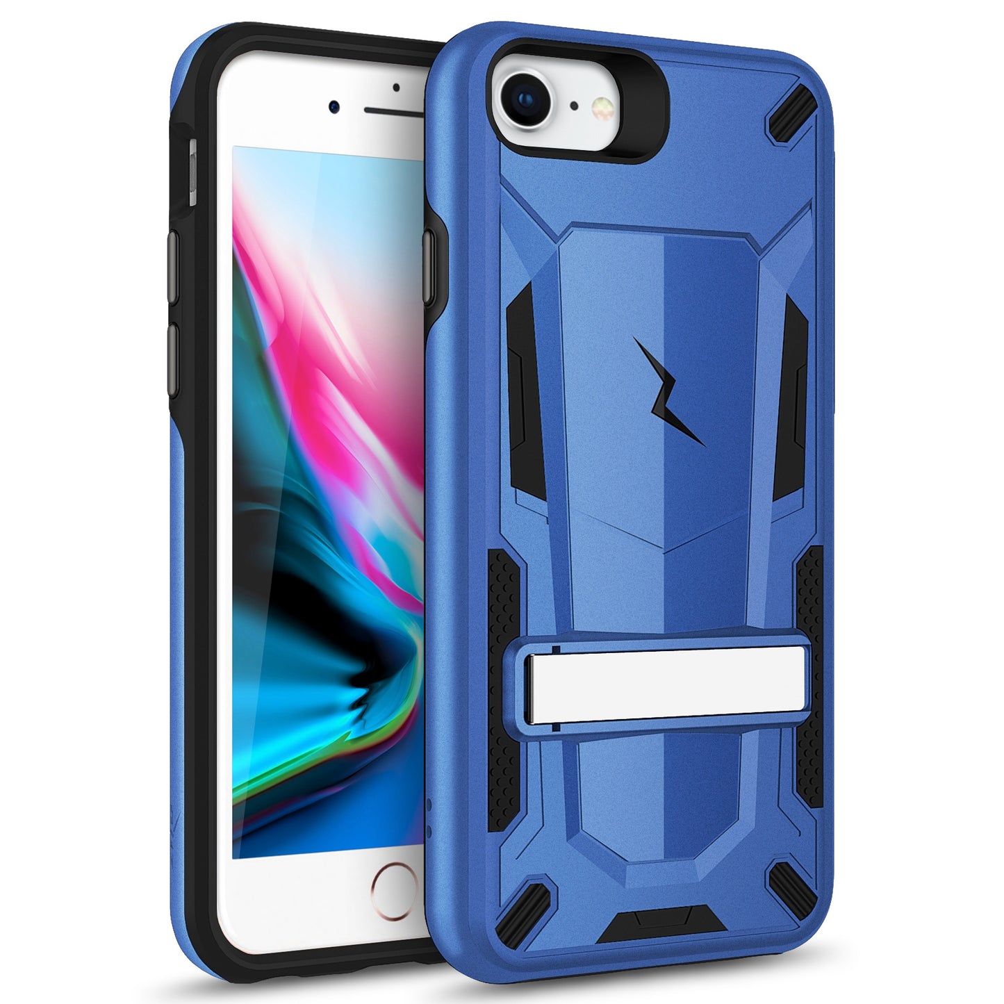 Apple iPhone SE (3rd and 2nd gen)/8/7 ZIZO TRANSFORM Series Case - Blue (1105227)