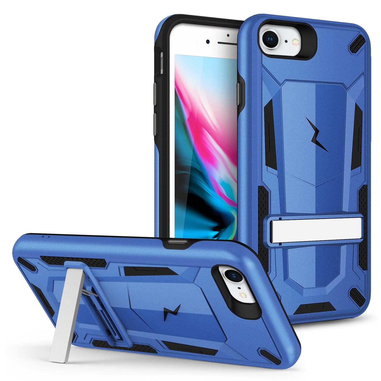 Apple iPhone SE (3rd and 2nd gen)/8/7 ZIZO TRANSFORM Series Case - Blue (1105227)