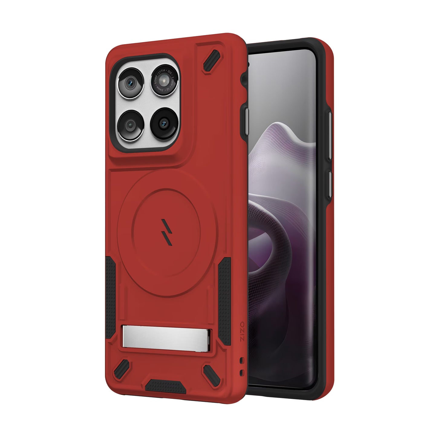 ZIZO TRANSFORM Series moto edge (2025) Case - Red ( 1103595) (MSRP $49.99)
