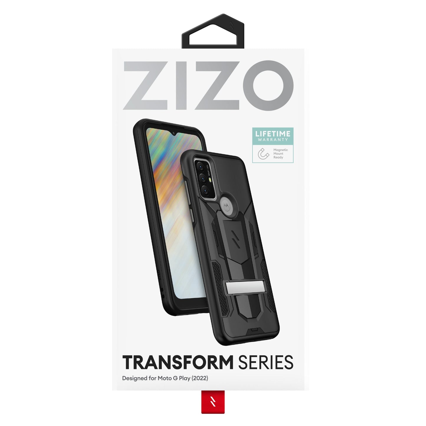 ZIZO TRANSFORM SERIES Motorola Moto G Play 2023/G Pure/G Power CASE  - BLACK & BLACK (1105737)