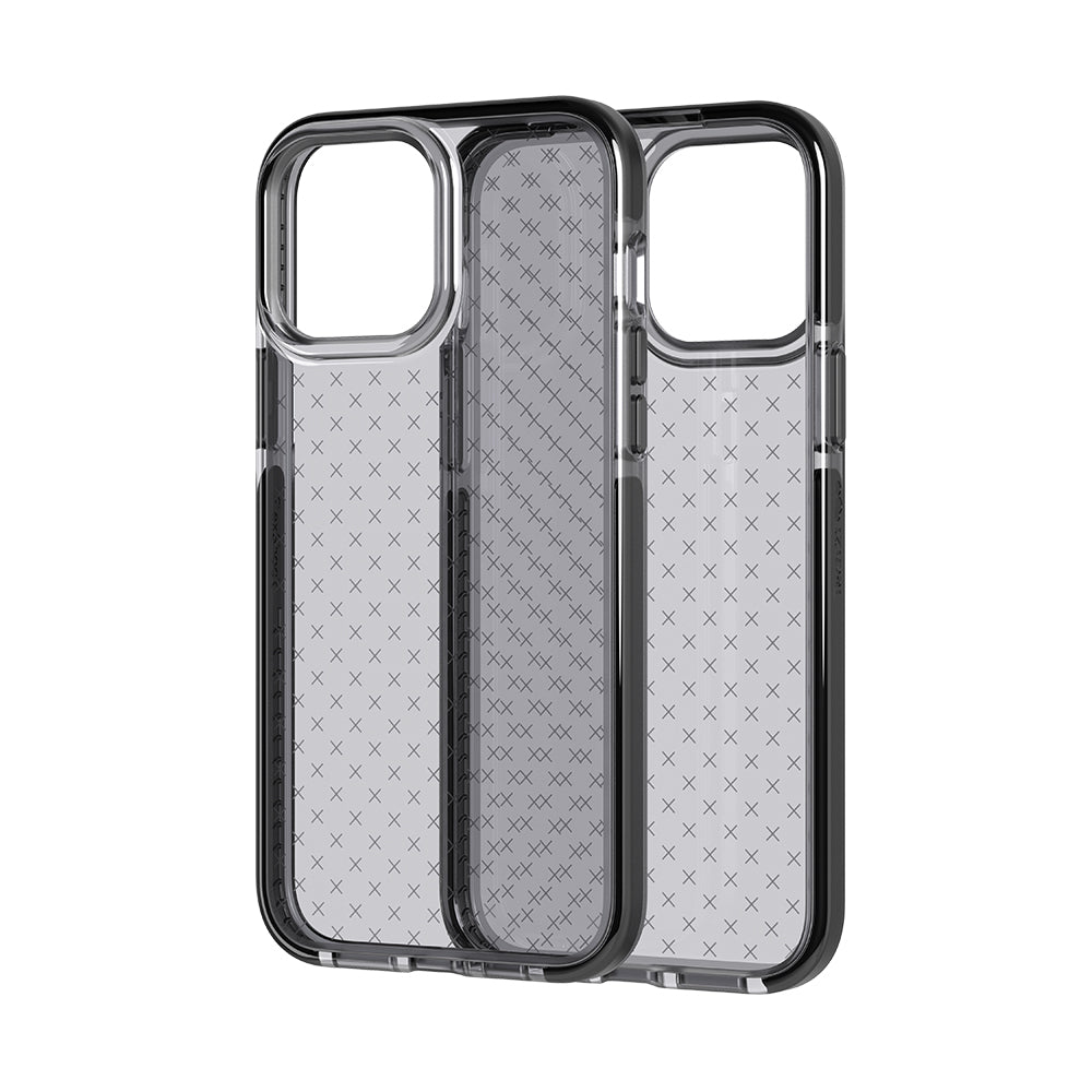 APPLE IPHONE 13 PRO MAX TECH21 EVO CHECK CASE - SMOKE BLACK (1102644)
