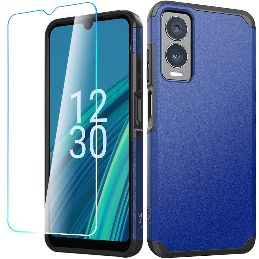 Cricket Debut S3 Tough Strong Hybrid + Tempered Glass - Classic Blue (1107659)