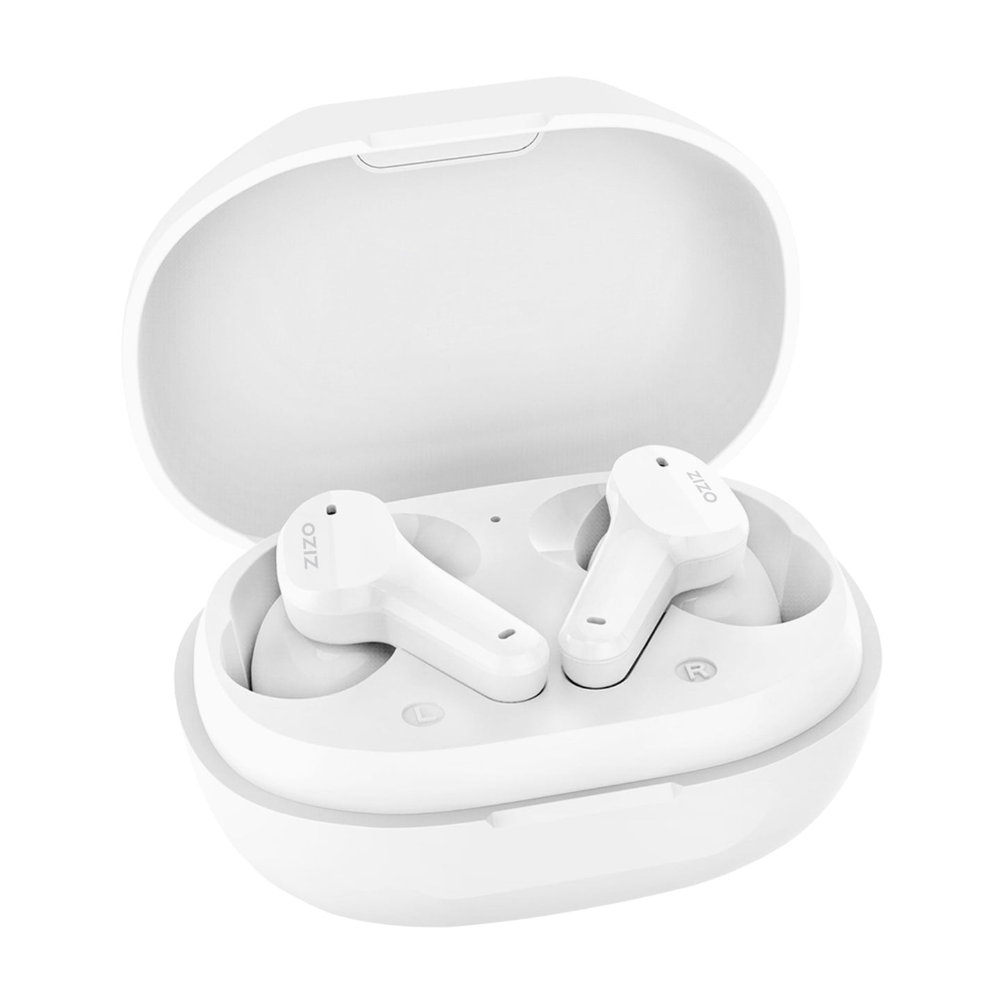 ZIZO ENCORE TRUE WIRELESS EARBUDS W/ ACTIVE NOISE CANCELLATION-WHITE (1105206)