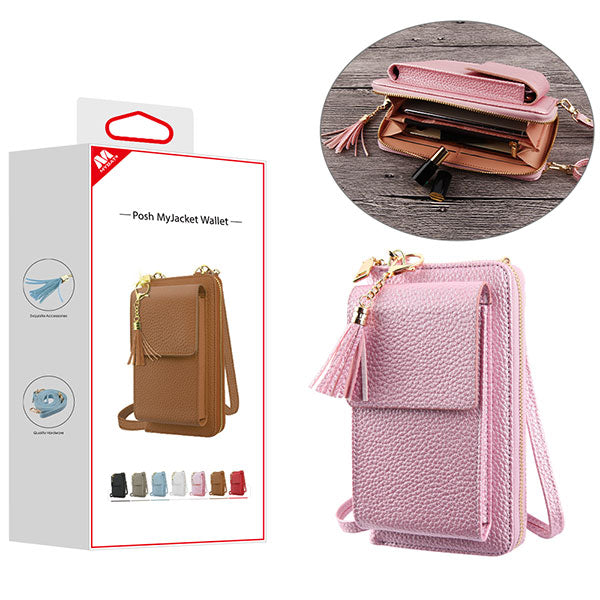 MyBat Universal Lady's Vertical Posh MyJacket Wallet - Rose Gold (1105353)