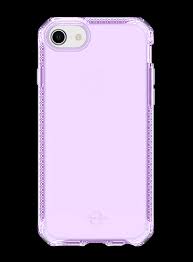 ITSKINS Spectrum Clear Case For iPhone SE ( 2022, 2020 ), 8, 7, 6 - Light Purple (1105470)