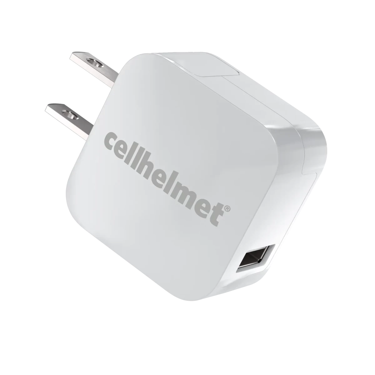 Cellhelmet 2.4A Wall Charger + 3' Round Type-C to Type-A USB Cable (1102545)