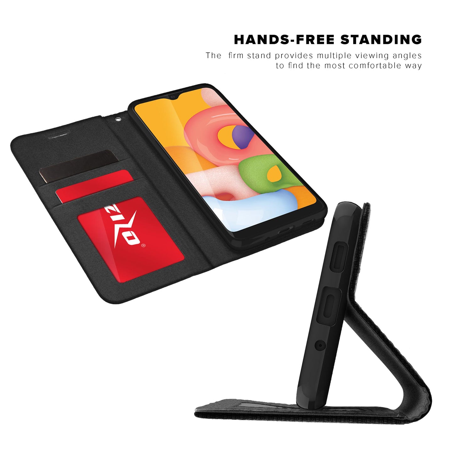 SAMSUNG GALAXY A11 ZIZO WALLET SERIES CASE (9986)