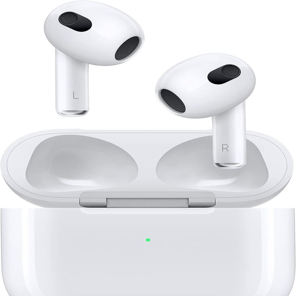 ORIGINAL OEM Apple AirPods (3rd Generation) Wireless Earbuds with MagSafe Charging Case. Spatial Audio, Sweat and Water Resistant, Up to 30 Hours of Battery Life. Bluetooth Headphones for iPhone ( 1103647) (MSRP $249.99)