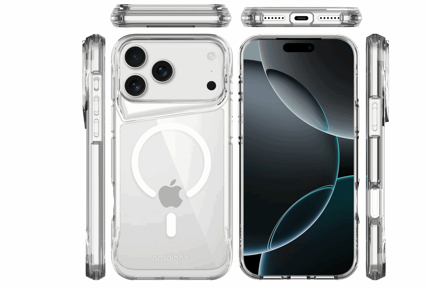 Prodigee -iPhone 17 Pro: Super Hero, Clear ( 1103440) (MSRP $59.99)