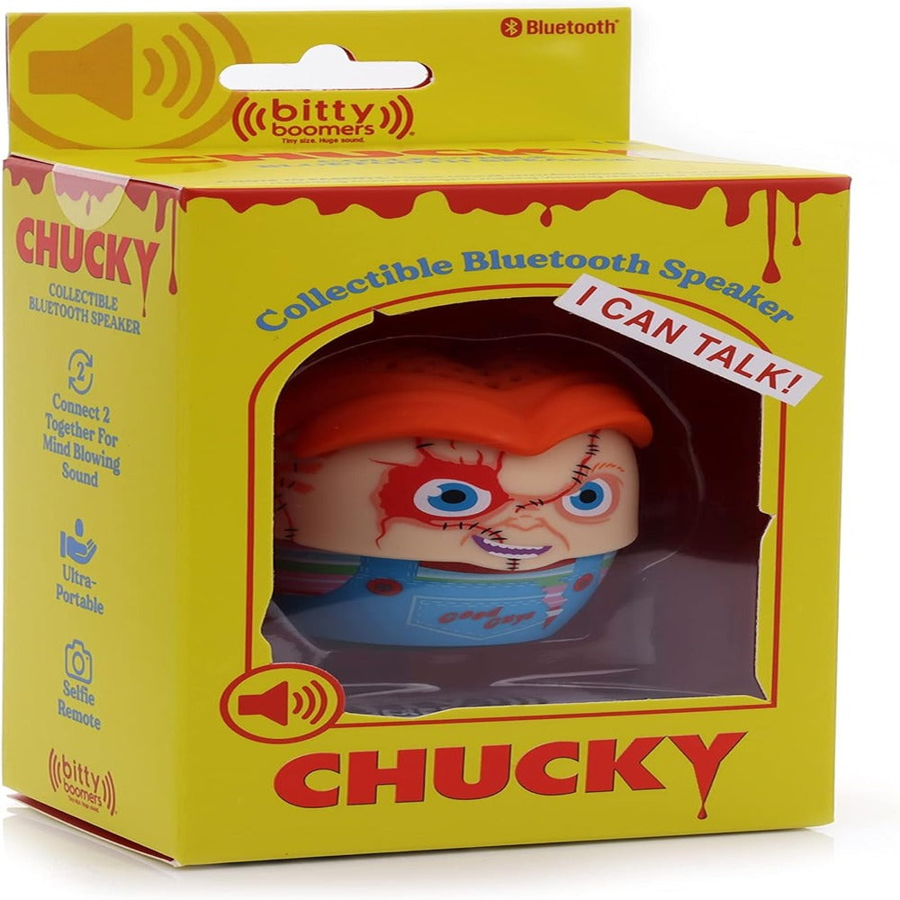 Bitty Boomers Chucky - Mini Bluetooth Speaker, Multicolored ( 1103523) (MSRP $39.99)