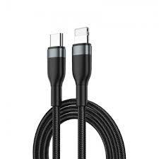 WIWU WI-C017 CONCISE 30W TYPE-C TO LIGHTNING CHARGING CABLE 1.2M - BLACK (1106606)
