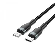 WIWU WI-C017 CONCISE 30W TYPE-C TO LIGHTNING CHARGING CABLE 1.2M - BLACK (1106606)