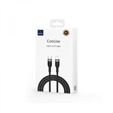 WIWU WI-C017 CONCISE 30W TYPE-C TO LIGHTNING CHARGING CABLE 1.2M - BLACK (1106606)