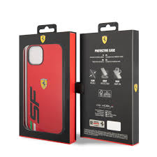 Ferrari Ferrari iPhone 14 & 15 Plus Hard case Back cover - Big SF Logo - Red (1106878)