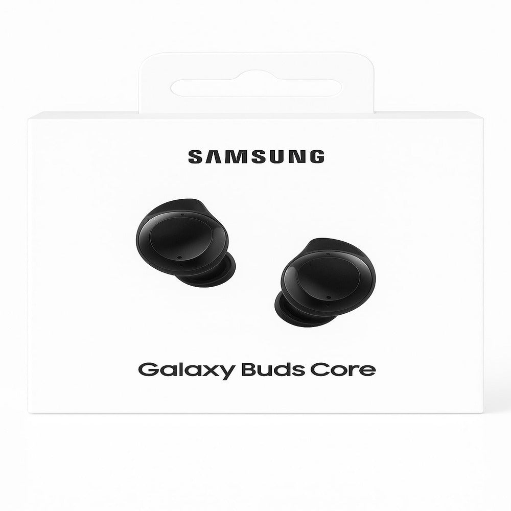 Samsung Galaxy Buds Core SM-R410 (2025) - AI | Latin American Stock | Bluetooth 5.4 | Active Noise Cancelation | up to 35h Continuous Music Playblack - (Black) (1103218) (MSRP $99.99)