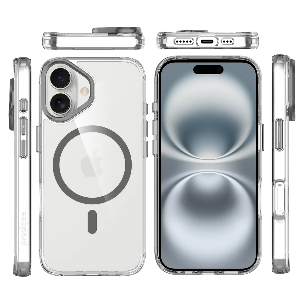 Prodigee - Kick It MagSafe Case for Apple iPhone 17 - Clear ( 1103446) (MSRP $79.99)