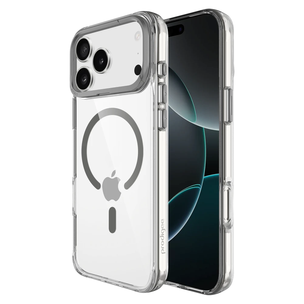 Prodigee - Kick It MagSafe Case for Apple iPhone 17 Pro - Clear ( 1103645) (MSRP $69.99)