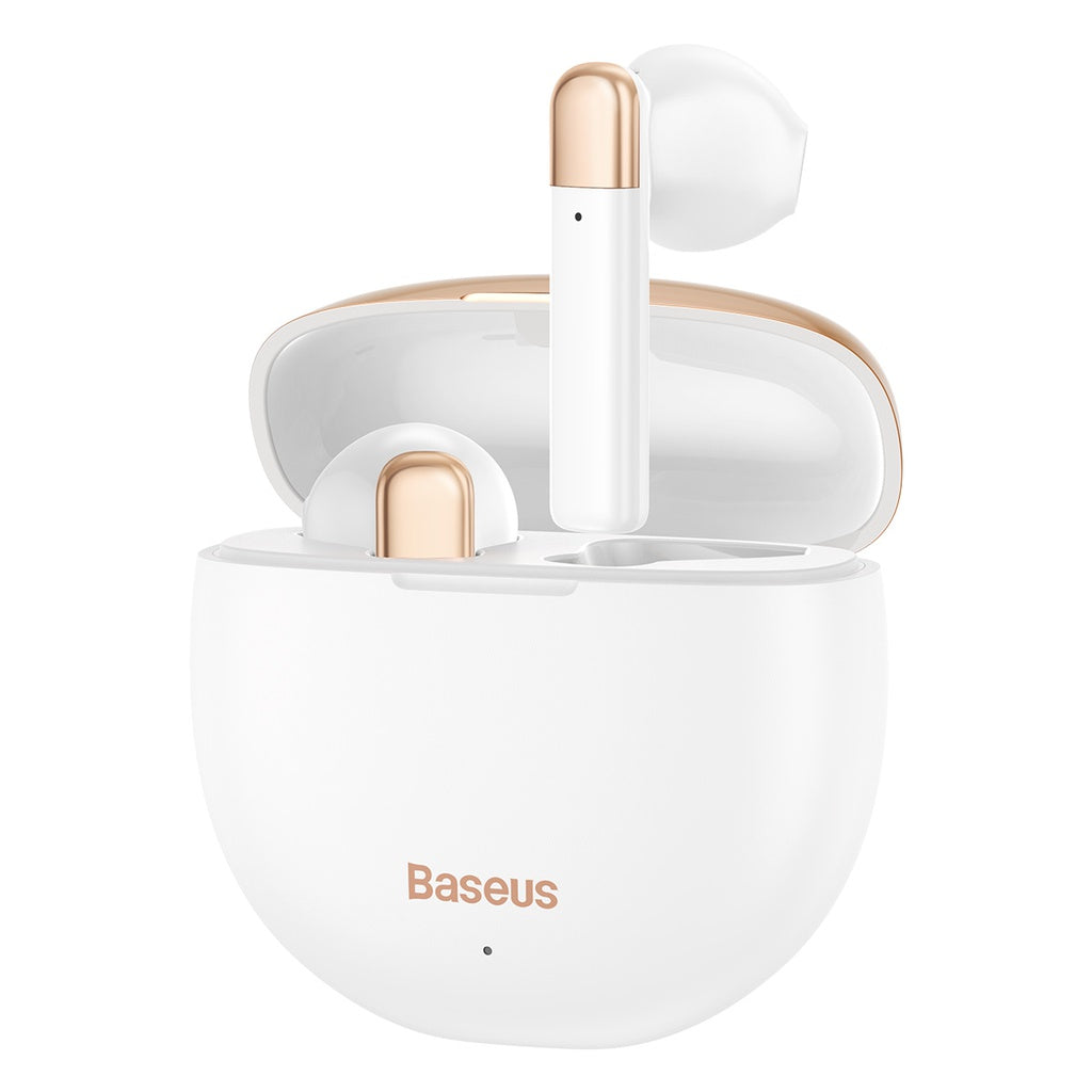 Baseus AirNora Encok True Wireless Earphones W2 - White (1104532)